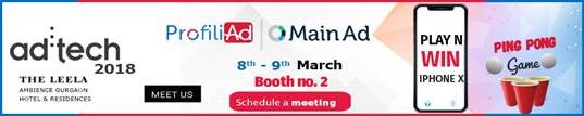 profiliad's tweet photo. Play Smartly! Win iPhone X at Profiliad Booth no-2.
#adtechIN #teamProfiliad #growwithProfiliad #joinProfiliad #BeaconbyProfiliad https://t.co/IeLOA7MpAT