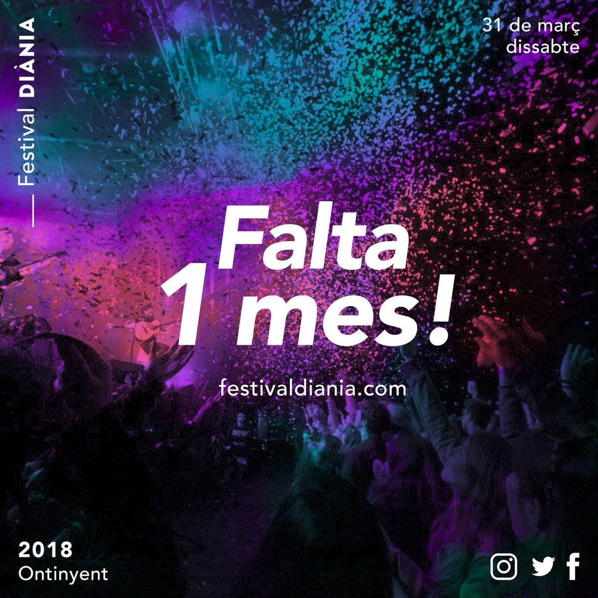 Ganes de #Diània2018... en augment!!! 🎆☄🎆

<a href="/Auxili_Band/">AUXILI</a>, <a href="/ZooPosse/">ZOO</a>, <a href="/xavisarria/">Xavi Sarrià 🇵🇸</a>, <a href="/mellamoiseo/">Iseo 🌸</a> &amp; <a href="/The_Dodosound/">Dodosound</a>, <a href="/Dance_Crashers/">The Dance Crashers</a>, @Zerokoma_ i @la_ranamanca!

No t'encantes. Aforament limitat!
Entrades a 👉festivaldiania.com
