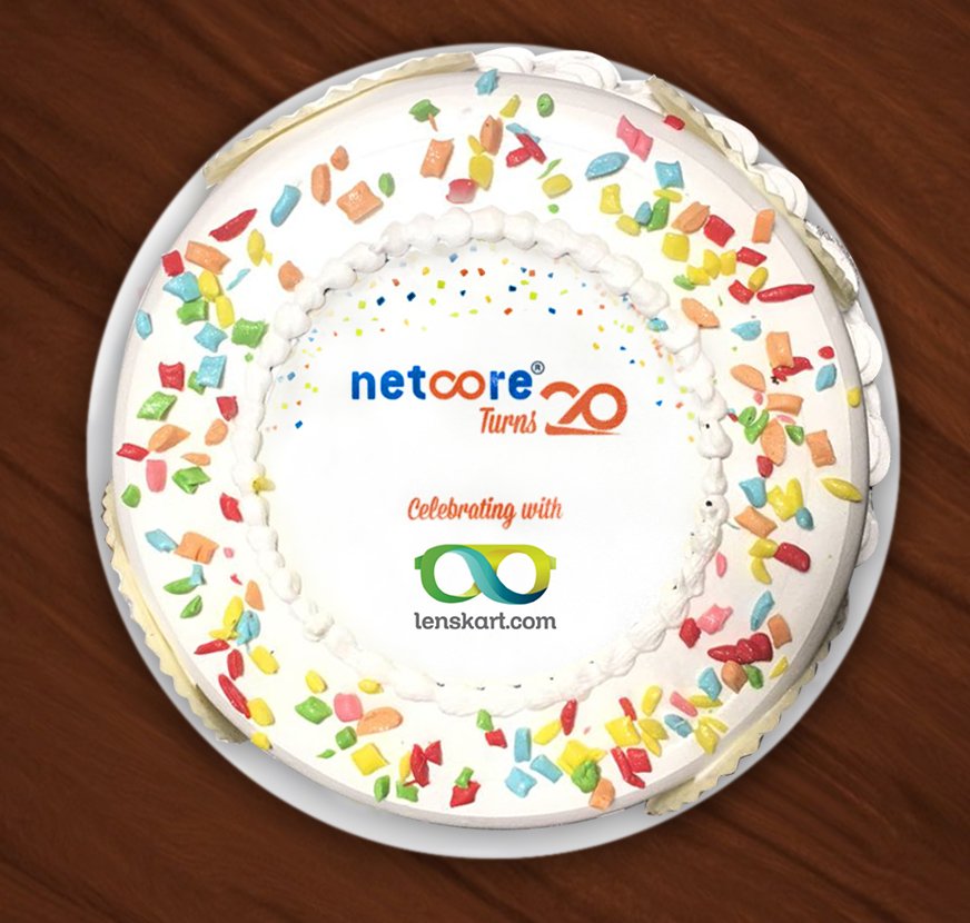 netcore_cloud's tweet photo. Thank you @lenskart_com, India’s largest optical company, for joining in our 20-year anniversary celebration and making it look just great! #NetcoreTurns20

Thank you for putting your trust in us! 

RT &amp; help us celebrate! #withNetcore https://t.co/8Xk4ZSXXfN