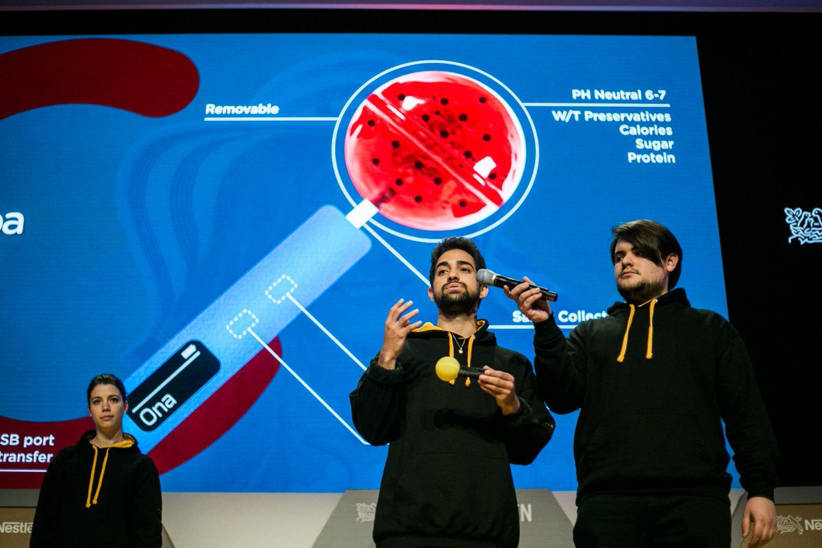 xavierverdaguer's tweet photo. Felicitats equip @emprencat #chupa-chip guanyador del #dreamBIGchallenge #ifestcat per guanyar també l'@imaginecc #express2018 categoria #acceleration . @4YFN_MWC @univgirona @PCB_UB #MWC18 https://t.co/UHXZ9LzNdy