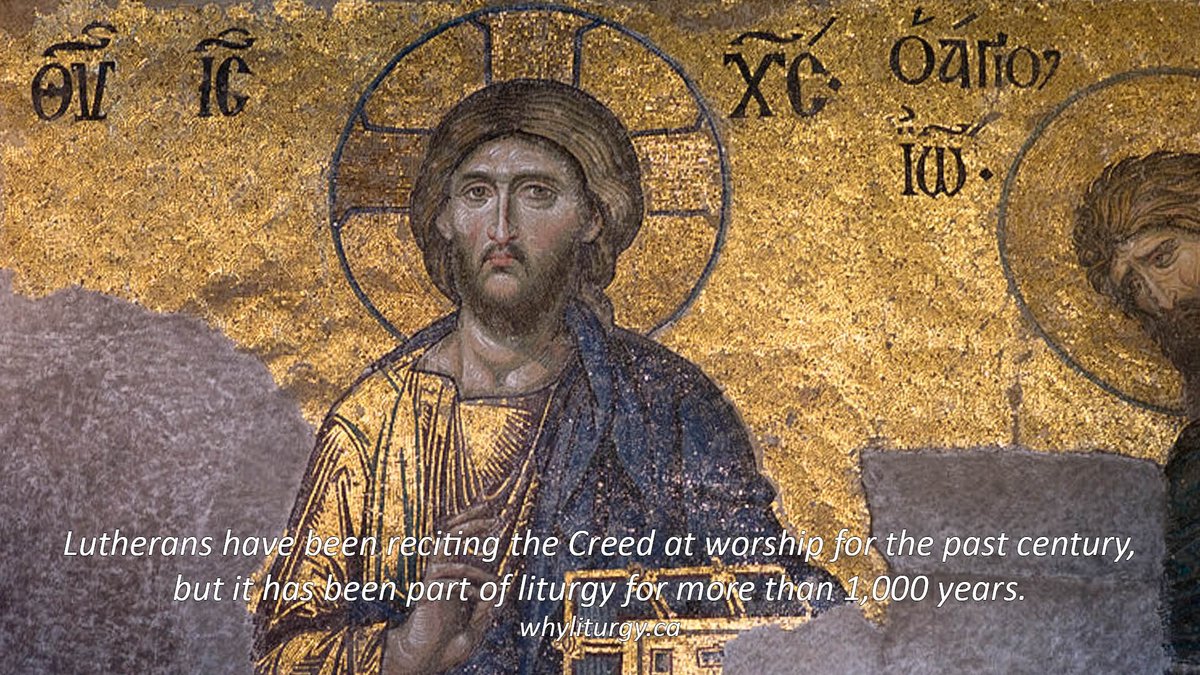 THE CREED: One obstacle on the road back to faith. For more personal reflection, #photos #history &amp; #theology see whyliturgy.ca/word/#/creed/ @wls_online <a href="/MichaelPryse/">Bishop Michael Pryse</a> <a href="/NationalBishop/">Susan Johnson</a> <a href="/AnneAnd09749731/">Anne Anderson</a> <a href="/lutheranworld/">The Lutheran World Federation</a> <a href="/arnisvanur/">Árni Daníelsson</a> #myELCIC #ELCA #Lent2018 #Lent #liturgy #Lutheran #creed