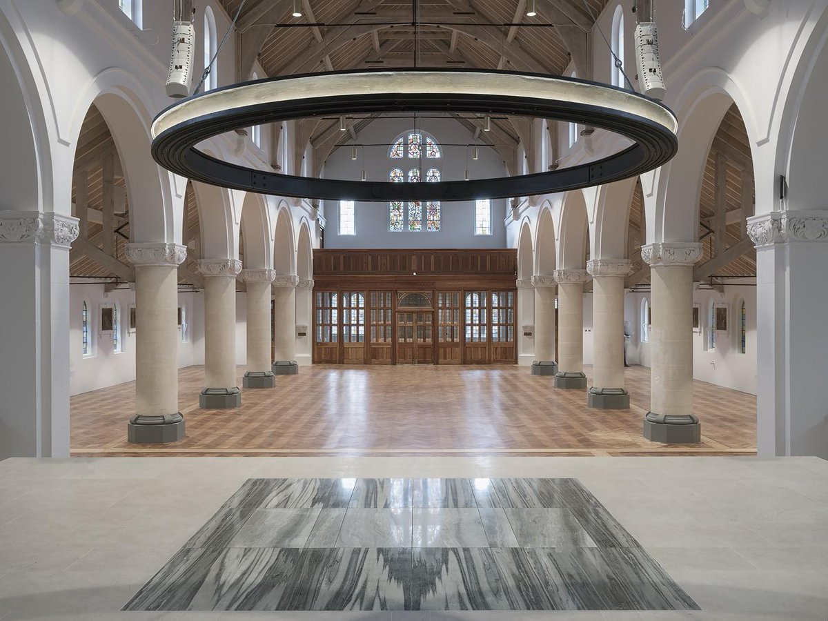 Roz Barr's refurbishment of St Augustine’s Church sees it stripped back to reveal the bones of the original architecture ebx.sh/2EYzftj