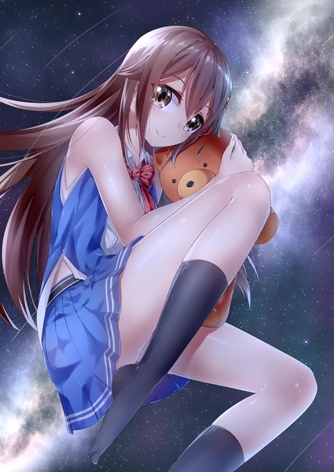 夢色アスタリスクをリピートしながら描いた🌟#soraArt 