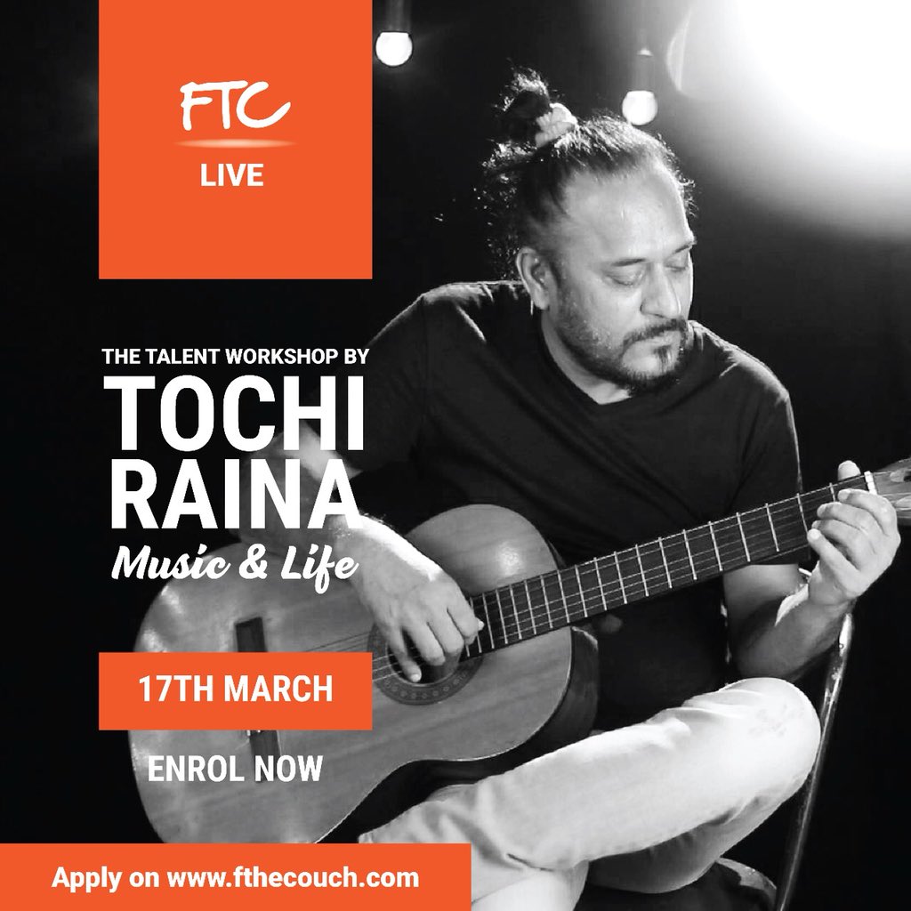 FTCTalent's tweet photo. Know all you wanted to know about the music industry from the man who lives, eats & breathes music! Join the #FTCLIVEWorkshop with @Tochiraina on 17th March at FTC . Enrol on https://t.co/fUFmr2qbX8
#Ftcliveworkshops #fthecouch #singer #voiceartist #singingworkshop #workshop https://t.co/WGGHK3QzXG