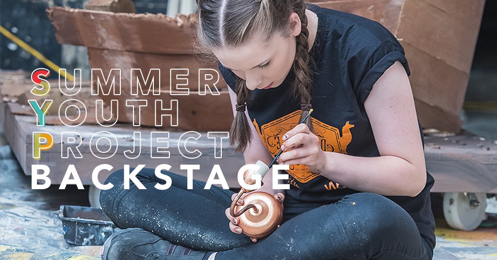 WSYouthProjects's tweet photo. Want to spend your summer perfecting your skills in set, sound, lighting or prop design? Apply to join our technical and backstage team for our next Summer Youth Project : Oklahoma! https://t.co/3y1kDS4LVp https://t.co/TJ5fLv4MJ2