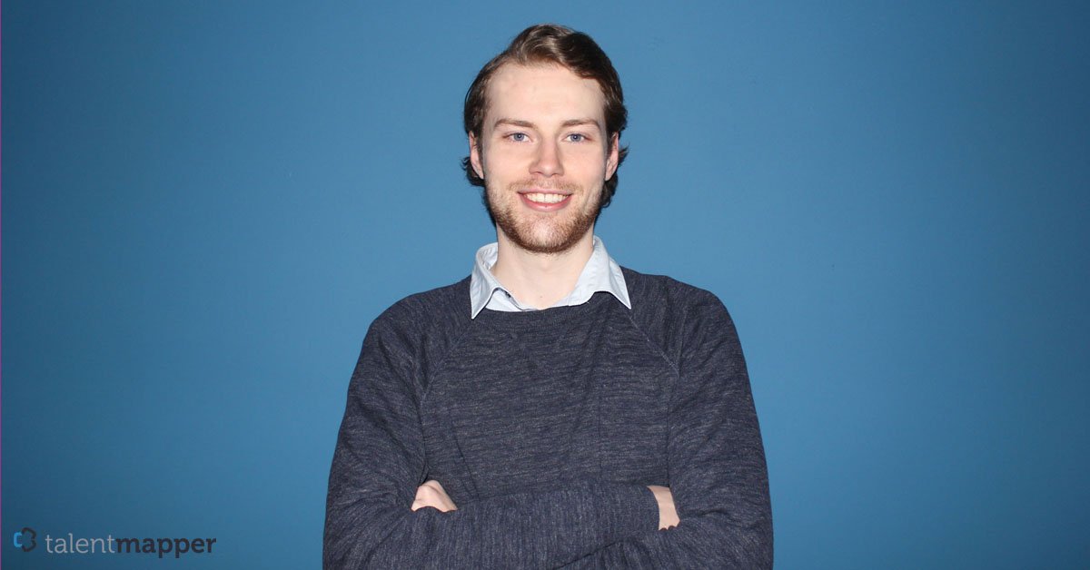 TalentMapper's tweet photo. #TalentMapper heeft er weer een nieuwe #TalentSourcer bij! -> Jochen van Zoest. Momenteel is Jochen aan het #sourcen voor onze opdrachtgever #OnlyHuman. Wij wensen hem heel veel succes! #TeamTalentMapper #nieuwecollega #talentsourcing https://t.co/FhCei5dWiM