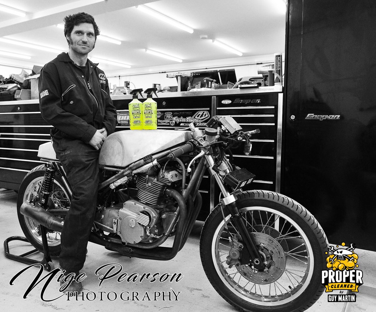 TrialsUK's tweet photo. Just finished a photo shoot with @guymartinracing to promote his awesome new Eco friendly bike wash Proper Cleaner #ProperCleaner #NigePearsonPhotograhy https://t.co/TsI1VOxCCh