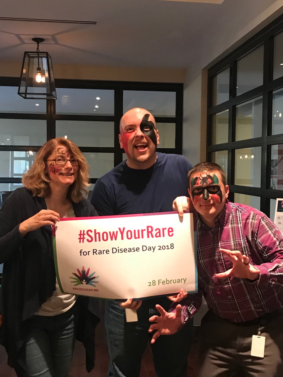 DohmenCompany's tweet photo. The financial services team in Milwaukee is proud to #showyourrare! We believe rare disease patients and caregivers deserve the very best wraparound support services possible! #rarediseaseday #RareDiseaseDay2018 https://t.co/WMpN5bAjO6