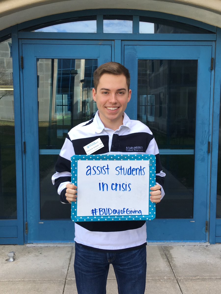 ResCoBU's tweet image. . @butleru 
Because of #BUDayofGiving I was able to become a Resident Assistant and...