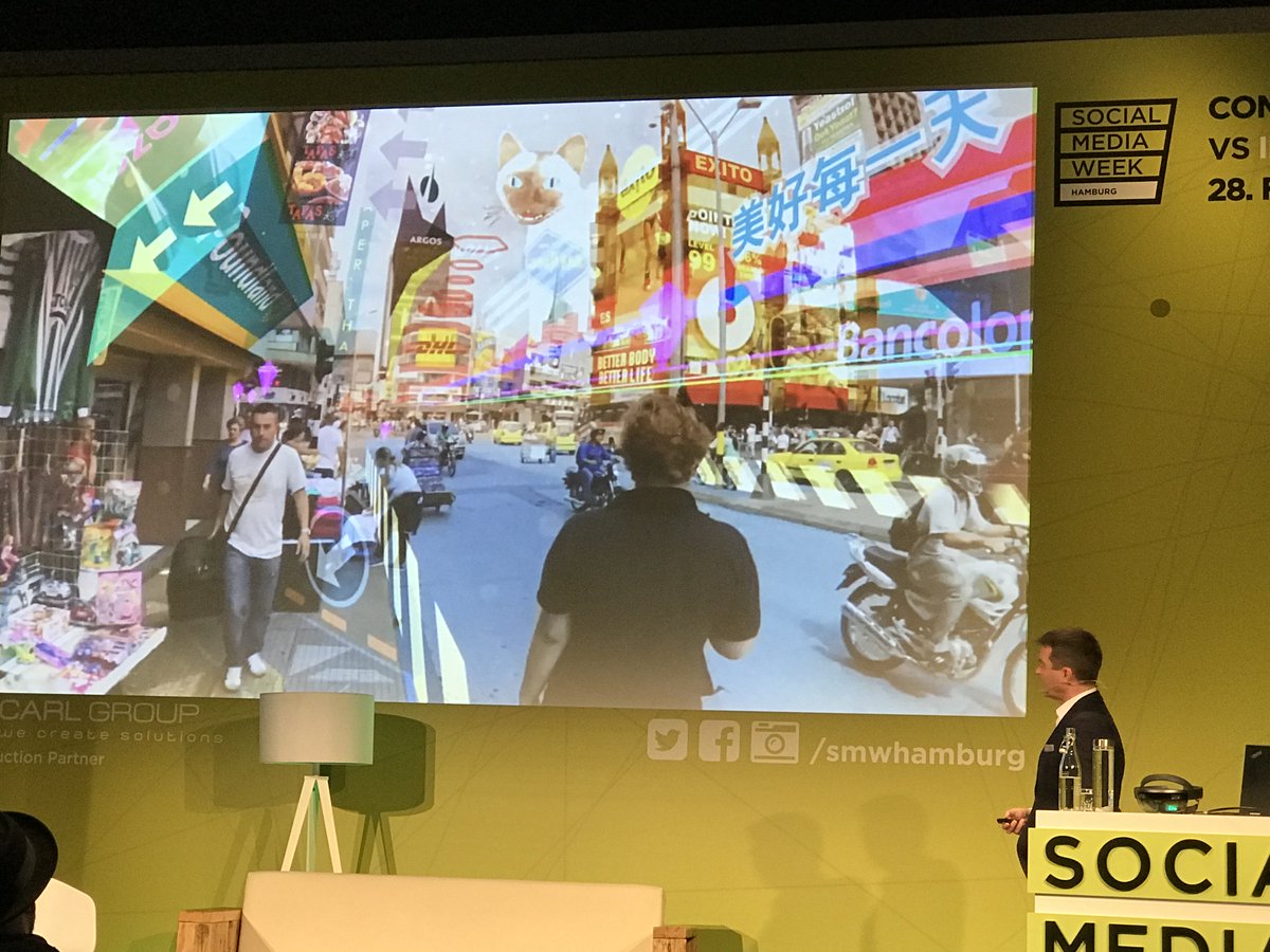 philippneuber's tweet photo. @Microsoft presenting mixed reality at @SMWhamburg #smwhh #closer18 https://t.co/IuUe5KfFSf