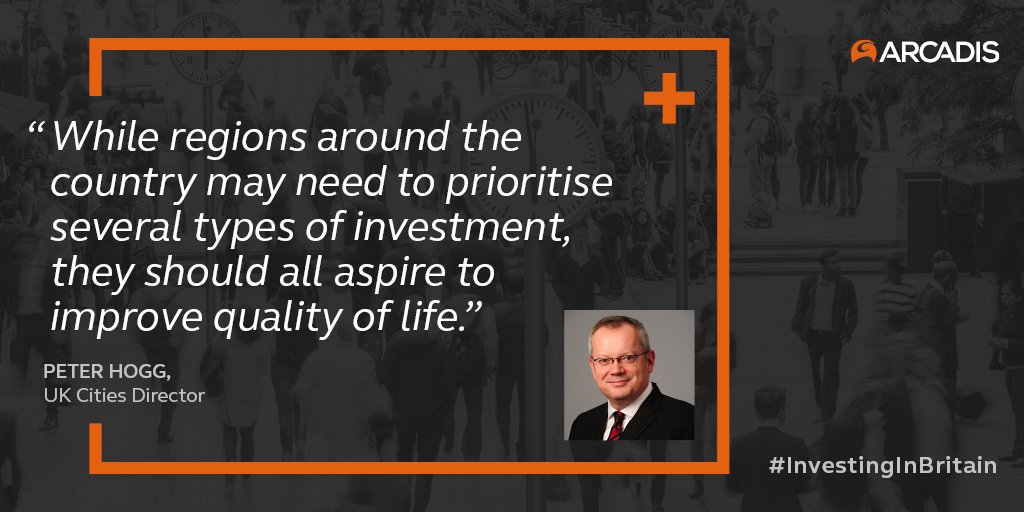 ArcadisUK's tweet image. Peter Hogg, @ArcadisUK Cities Director opens the #InvestingInBritain forum - Which areas of city performance should leaders prioritise to make the biggest impact in terms of investability? po.st/ycxiPK