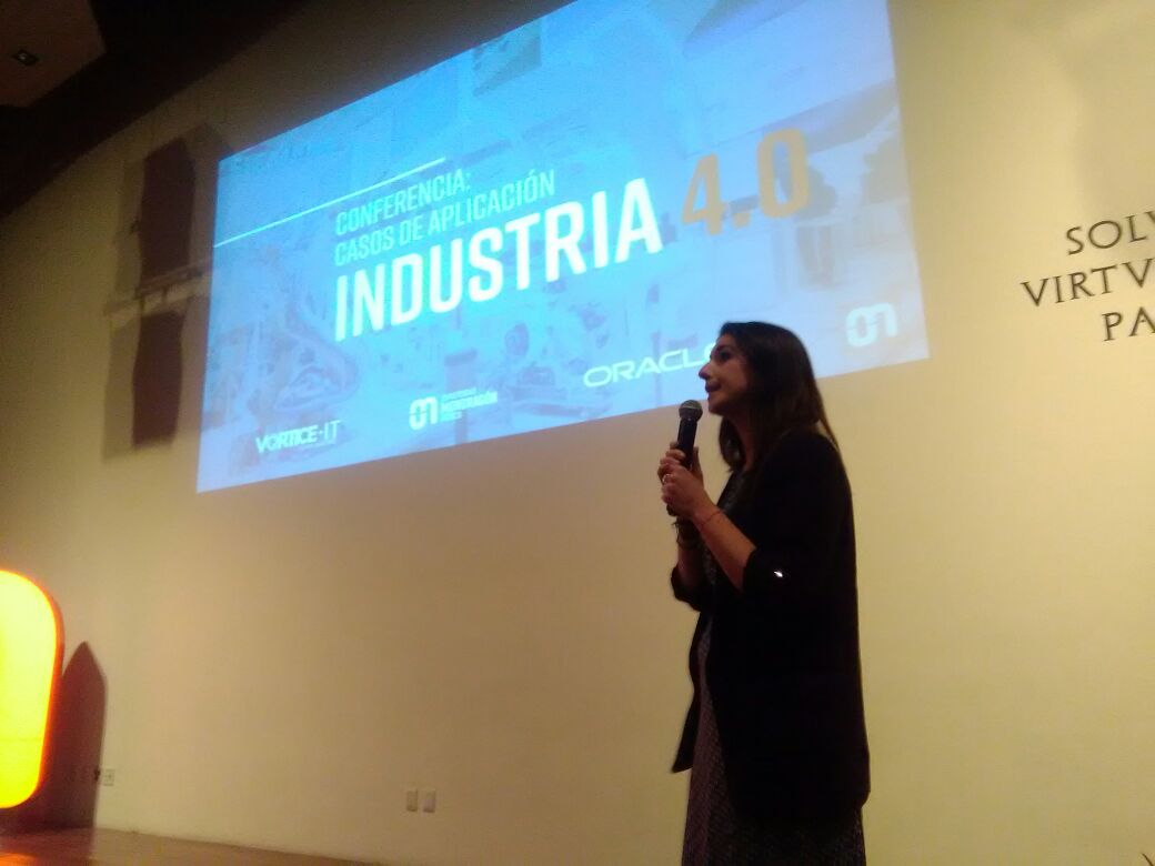 vortice_it's tweet image. #Oracle en alianza con la #UniversidadMondragóndeMéxico y #VórticeIT presentan un ciclo de conferencias de “Casos de Aplicación Industria 4.0”. Ésta alianza intenta despertar en los universitarios el interés por especializarse en materias de la industria manufacturera.