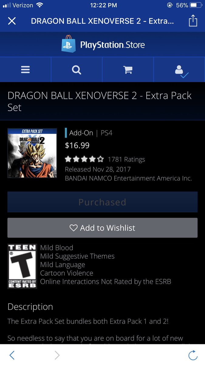 TheGrand_Titan0's tweet image. What’s going on @BandaiNamcoUS I already paid it and its charging me?