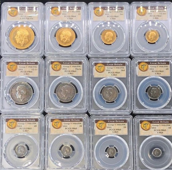 longbeachexpo's tweet photo. #TyrantCollection: 1911 Gold & Silver “Long” Proof Set
https://t.co/wBSRX7TigZ
#lbexpo #longbeach #coinshow #beautiful #collection #goldcoins #silvercoins #greatbritain #numismatic #rare #coins #longbeachexpo https://t.co/fNzGTKMfYC