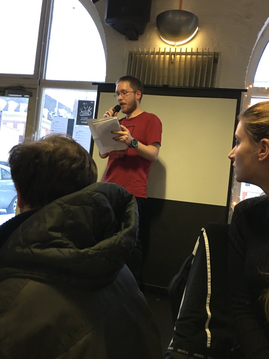 UoGPolitics's tweet photo. Poetry at the MLMS Greenwich Brexit Cafe 👏🏼 https://t.co/E5usx8nL6J