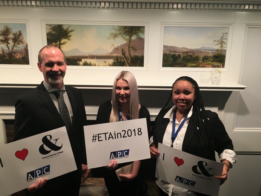 bscrochester's tweet photo. Jeff Tredo, Rochester Market Director and BSC students Emily Waite and Aszia Sullivan are in Albany meeting with local legislators. Together with the @APCColleges , BSC joins other colleges to lobby for NY's Tuition Assistance Program (TAP) #ETAin2018 #apc https://t.co/Faw370X52i