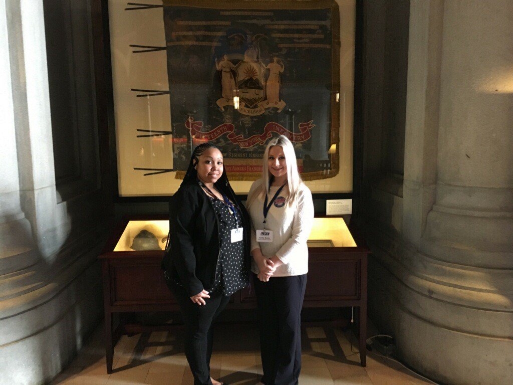 bscrochester's tweet photo. Jeff Tredo, Rochester Market Director and BSC students Emily Waite and Aszia Sullivan are in Albany meeting with local legislators. Together with the @APCColleges , BSC joins other colleges to lobby for NY's Tuition Assistance Program (TAP) #ETAin2018 #apc https://t.co/Faw370X52i
