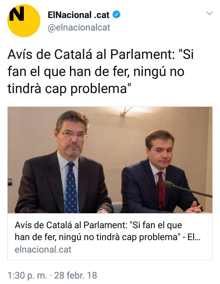 Candeliano's tweet photo. La típica advertencia de buen rollo que se hace a los parlamentos democráticamente elegidos. #macarrastyle https://t.co/htncUcaMF6