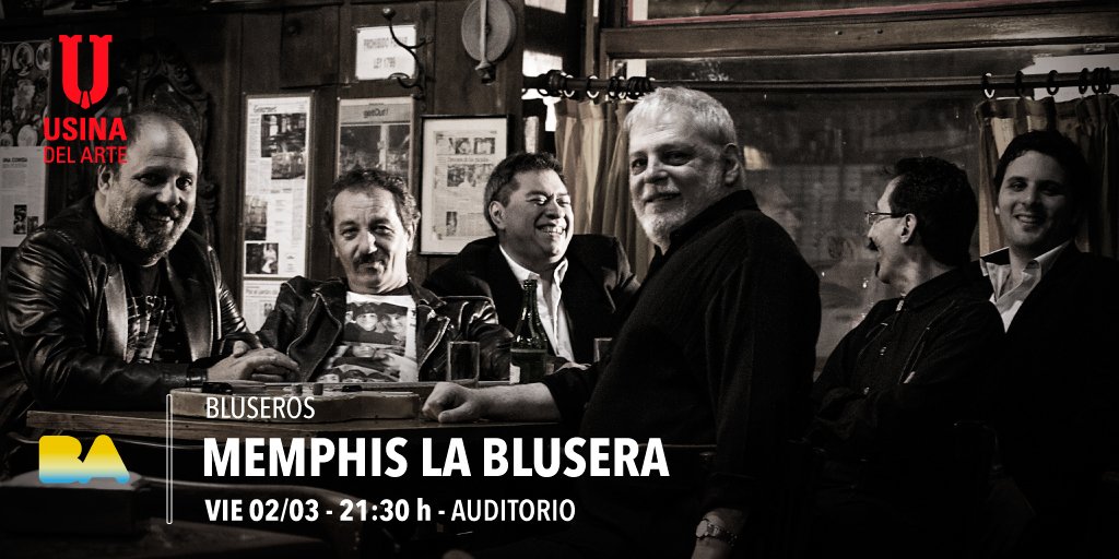 UsinadelArte's tweet photo. ¡La mítica banda @MemphisOficial celebra su 40° Aniversario! 👏Comandada por el legendario bajista Daniel "Ruso" Beiserman y con el aporte de Martin Luka, el nuevo cantante, el grupo recorrerá los grandes éxitos.
VIE 02/03 - 21:30 h - AUDITORIO
#Bluseros #Gratis https://t.co/nHkqSV06g9