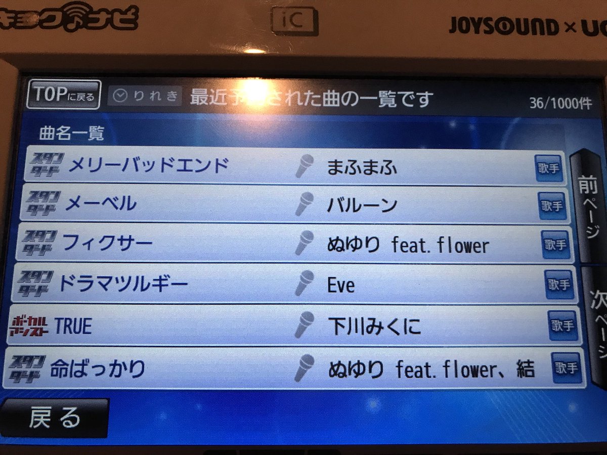 ট ইট র すぐる Lv 28 曲は一部だけど大体atrとコヤマヒデカズ関連です メリーバッドエンドもう入ってて本気でびっくりした 赫色思ってたよりも超歌いやすかったです そして終点よりは罰ゲームの方が音域狭くて歌いやすい 終点なんじゃこりゃ 音域化け物なま