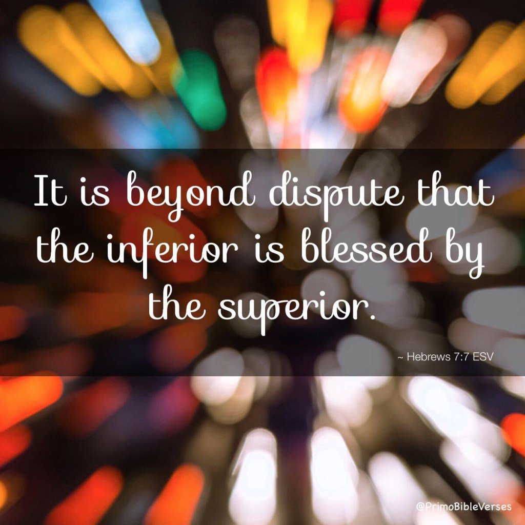 tbretana's tweet photo. THE LESSER IS ALWAYS BLESSED BY THE GREATER https://t.co/6B9KilRmVO https://t.co/pCHjuZ2KKJ