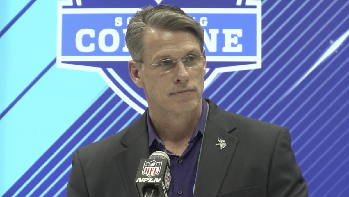 "There have been no decisions made." - GM Rick Spielman on the QB situation   📺: mnvkn.gs/G3iA4p https://t.co/qPsXm6ibp1