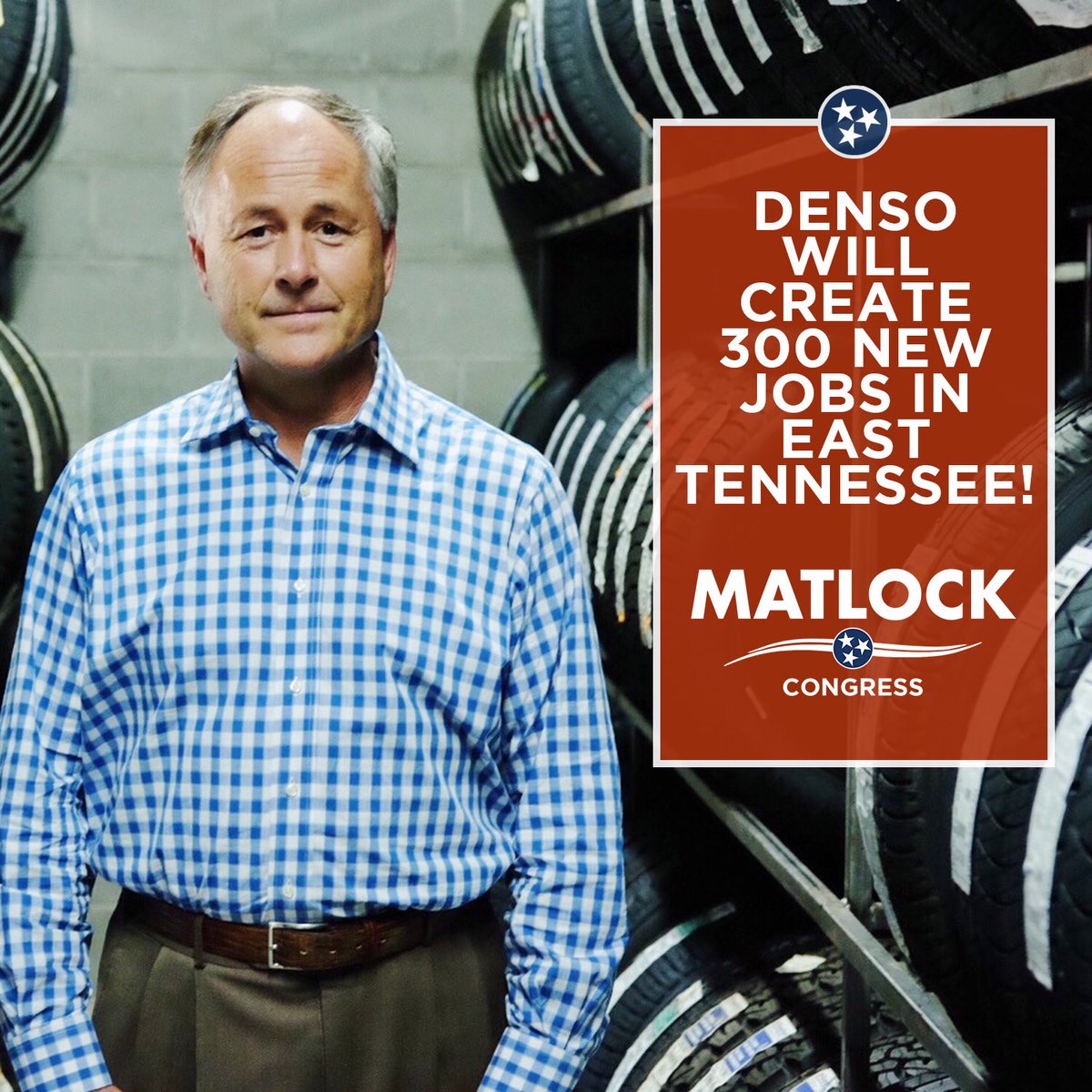 JimmyMatlockTN's tweet photo. Big thanks to DENSO for investing so heavily in East Tennessee! Many people in the 2nd Congressional District rely on DENSO to support their families.  #EastTennesseeFirst https://t.co/H2YYrRHAyQ