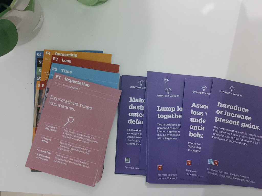 sundaydeww's tweet image. Simulasi menggunakan Behavioral Bias Cards, dilanjutkan ke Empathy Map, spy bisa create strategi yg chosen approach-nya jelas.  #Communication4Change session
#selfnotes