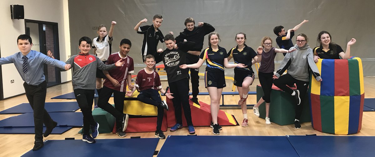ArvaleeSchool's tweet photo. KS3 pupils from the Omagh area had great fun at a 4 week "Fun Fitness" Shared Educational project. #broadeninghorizons #sharededucation https://t.co/OGktcGyvFT