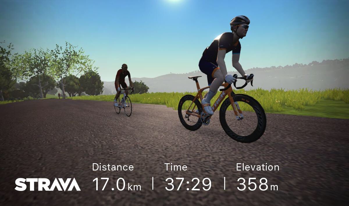 engineeredbikes's tweet image. A quick lunch time Directors ride on @GoZwift — David is clearly jealous of my virtual @ZippSpeed 808’s!!

strava.com/activities/142…