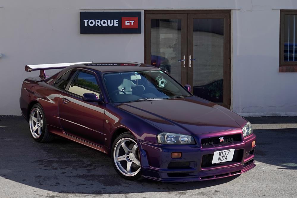 Torque Gt On Twitter Nissan Skyline R34 Gtr V Spec Prior To Collection From Torquegt Midnight Purple Iii Is A Colour Not Often Seen In The Uk Or Japan Only 198 Were Released