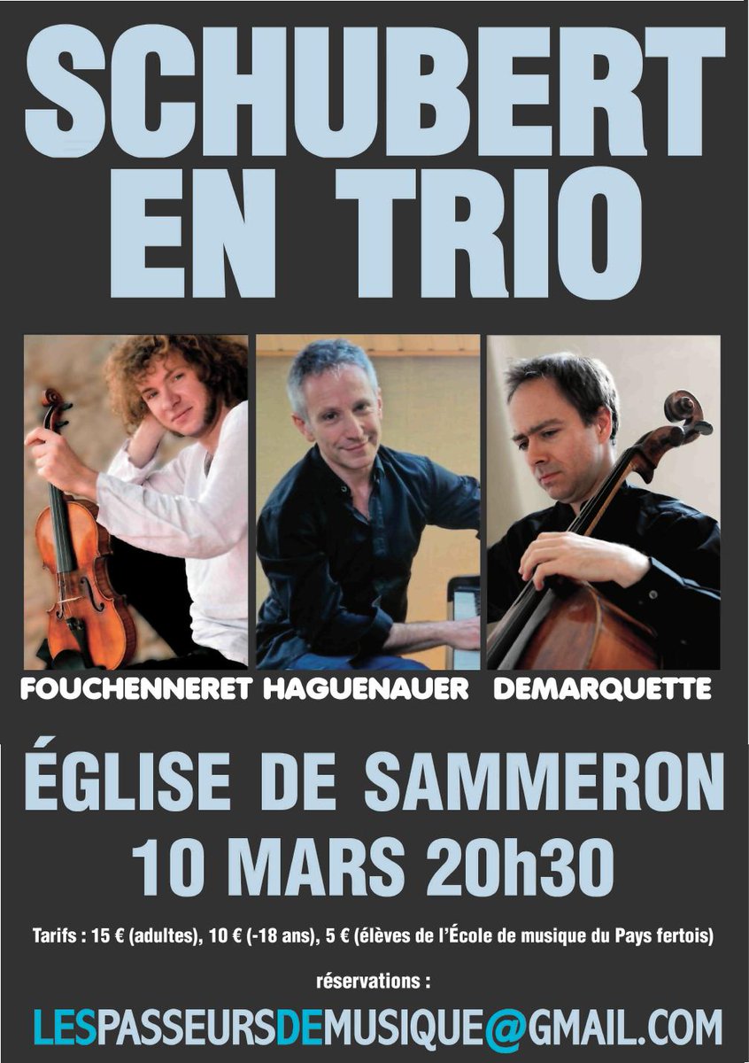 hdemarquette's tweet photo. #Agenda 🎼
Rendez-vous le 10 mars 2018 à #Sammeron pour un concert en compagnie de Jean-Louis Haguenauer et @PFouchenneret.
👉🏻 https://t.co/vwcvUHX4iG https://t.co/WgI4SHjw4V