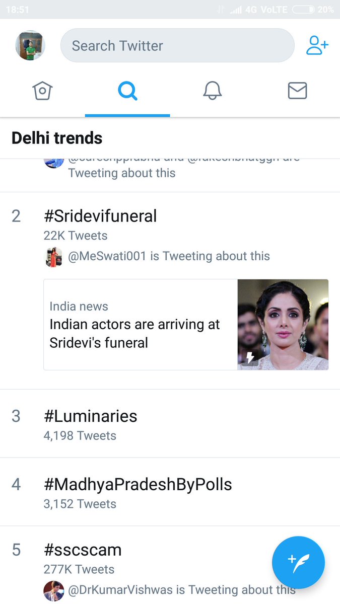 jha_G07's tweet photo. #sscscam 
Carry on guys.......
We r trending on no5 in india https://t.co/4o3SZc7t2U