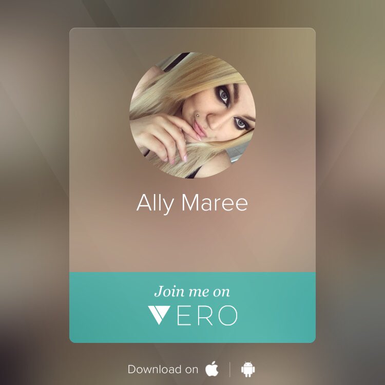 allymareeb's tweet photo. Join me on Vero.
https://t.co/lIYnlsnaID https://t.co/BMT5ysd7vu