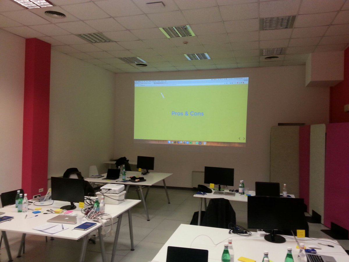 Nubilaria's tweet image. Nubilaria never stops learning! Our team is attending the Frameworkless Frontend Development Workshop by @avanscoperta #FrontEnd #Frameworkless #Frontendist #lean #extremeprogramming