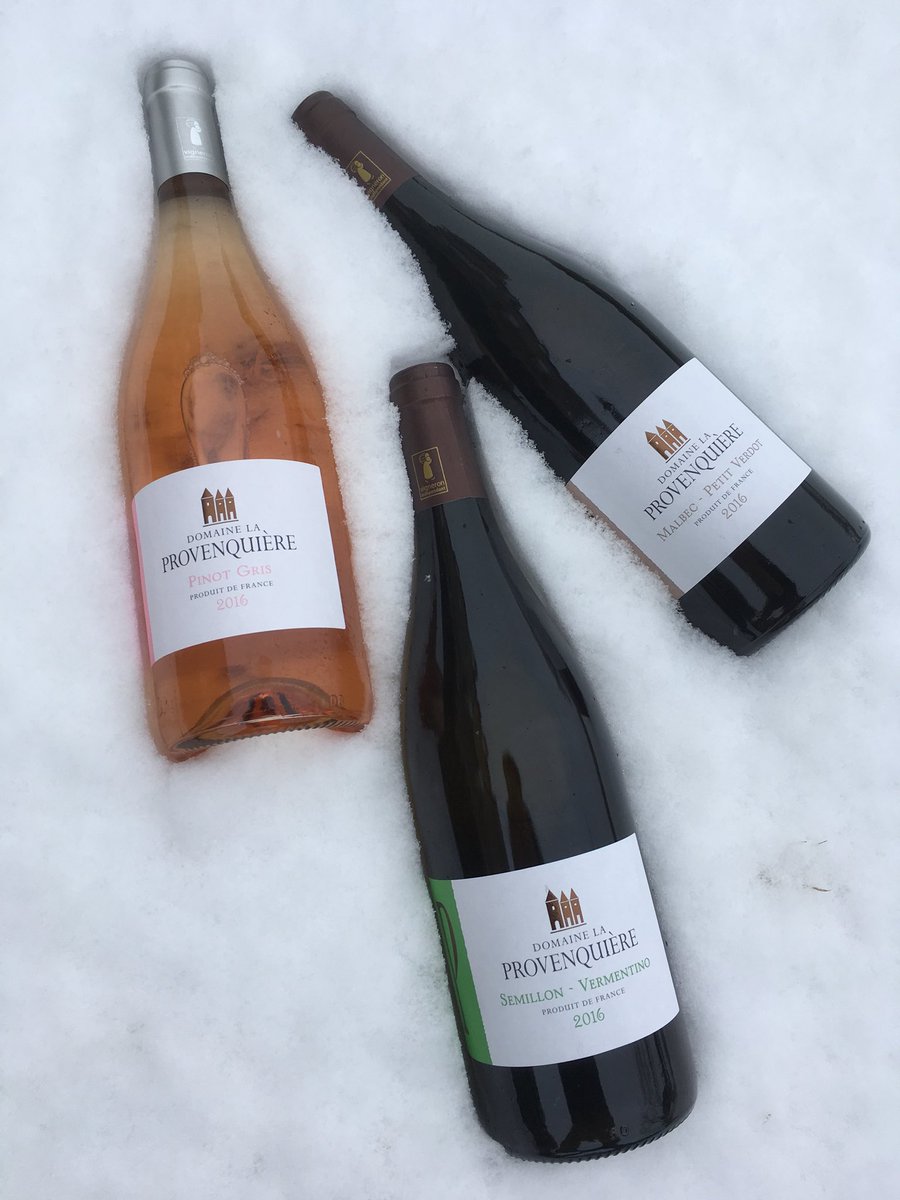 #NeigeEnPaysdOc  à <a href="/LaProvenquiere/">Domaine La Provenquière</a>