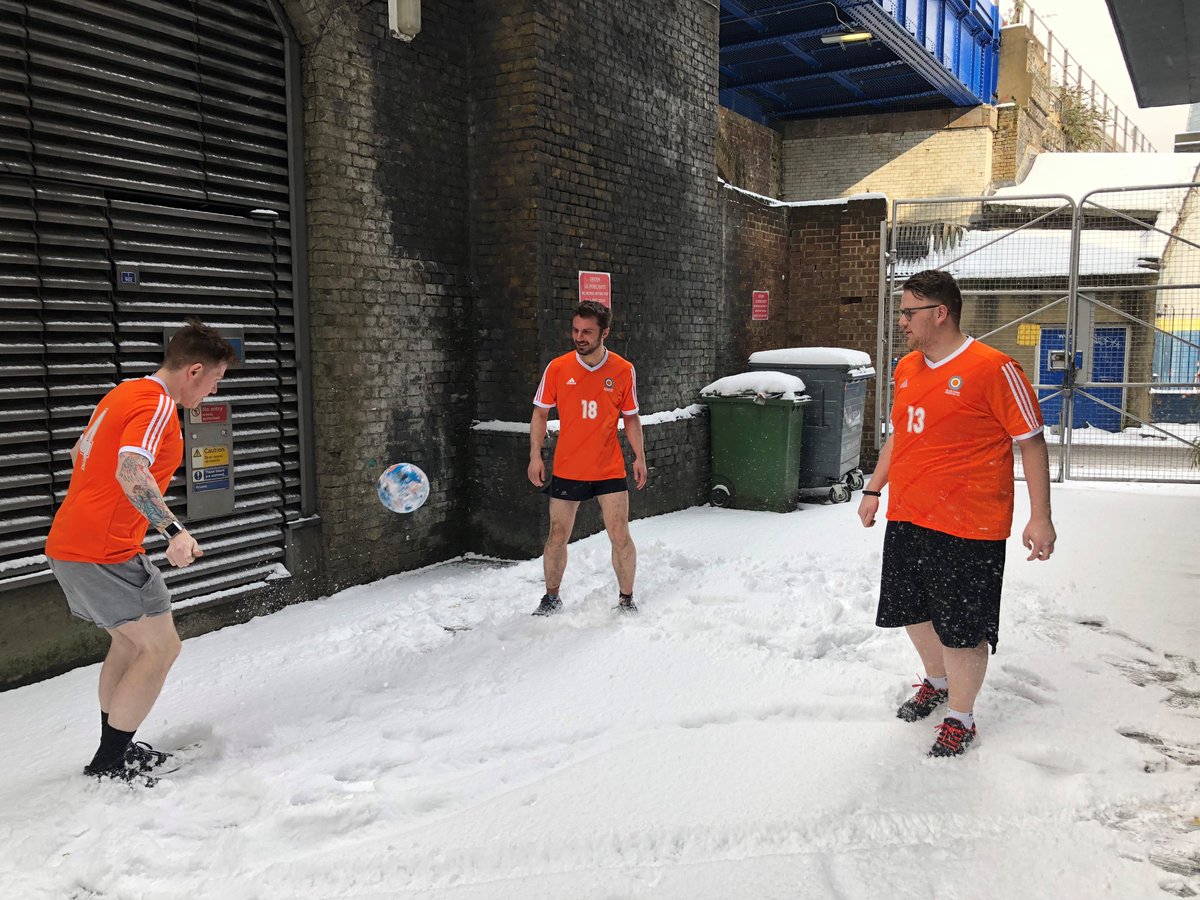 aca_studiosltd's tweet photo. All weather, no fear! #TrainingCamp Looking forward to our #7aside match against #Purelake Friday #football #champions #failtopreparepreparetofail https://t.co/IL50Zi0DbF