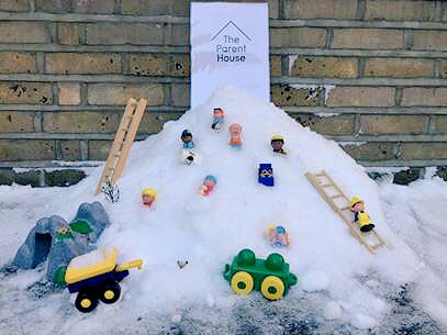 TheParentHouse's tweet photo. Welcome to the #parenthouse Snow Kingdom!! Our little garden has turned into a #WinterWonderland Please stay safe &amp; warm &amp; look out for our #friends #family &amp; those less fortunate than ourselves ❤️☃️❄️ https://t.co/9euuaLH4GD