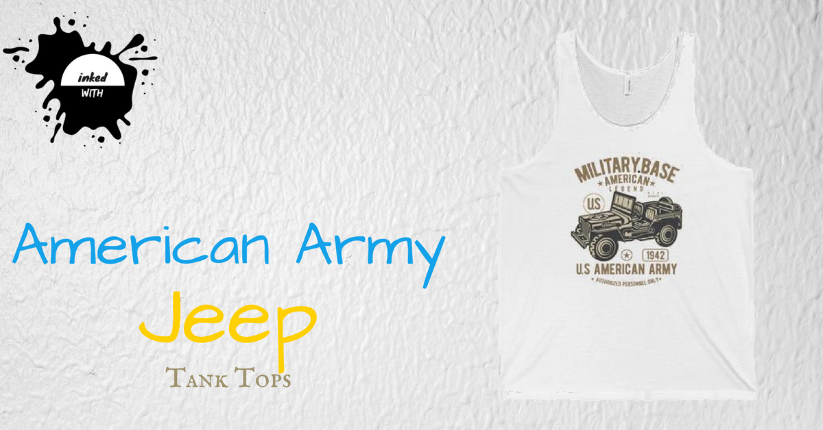 inkedwith's tweet photo. American Army Jeep T-shirt Retro For People who love FREEDOM and ADVENTURE!

Comes in Men &amp; Women's T-shirts, Long-sleeve, V-Neck &amp; Women’s Tank Tops.

FREE WORLDWIDE SHIPPING when you order 2 or more products. 

SHOP NOW!! https://t.co/RdibzoLx3i