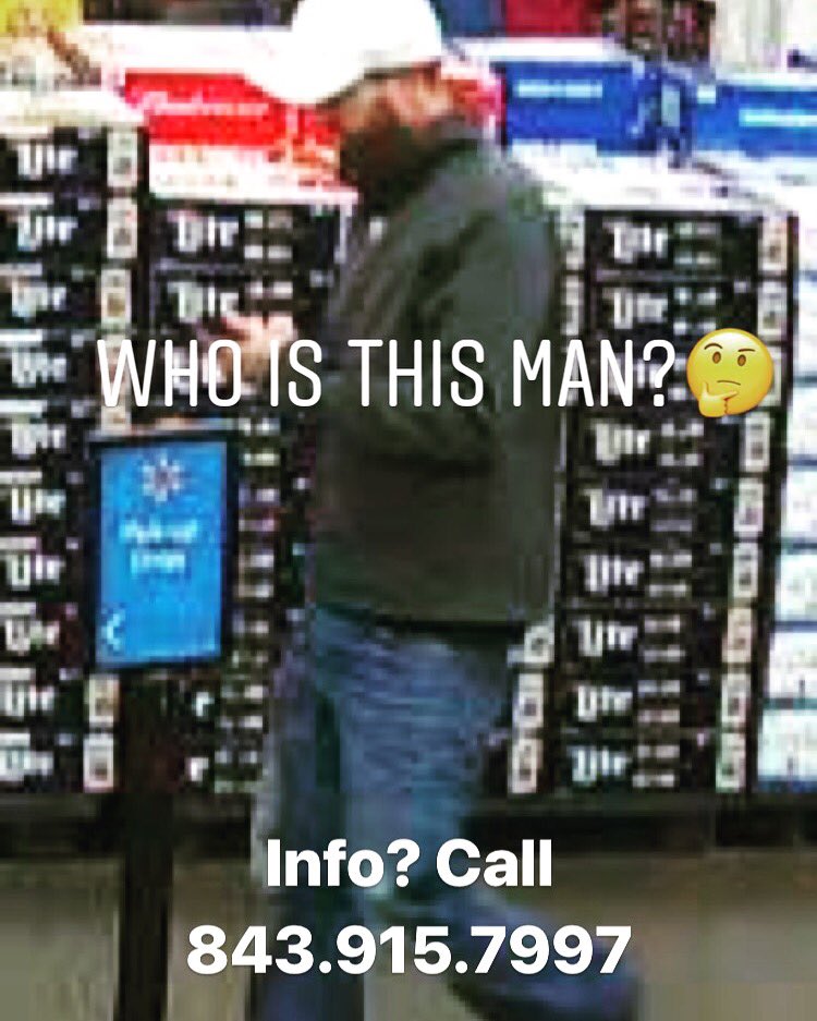 horrycountypd's tweet image. Good morning HC!

Officers need your help identifying the man in the white hat. We believe he is involved in a fraud case that occurred in the Conway area. 

If you have any information please call us at (843) 916-7997.
#CatchACrook #HCPD