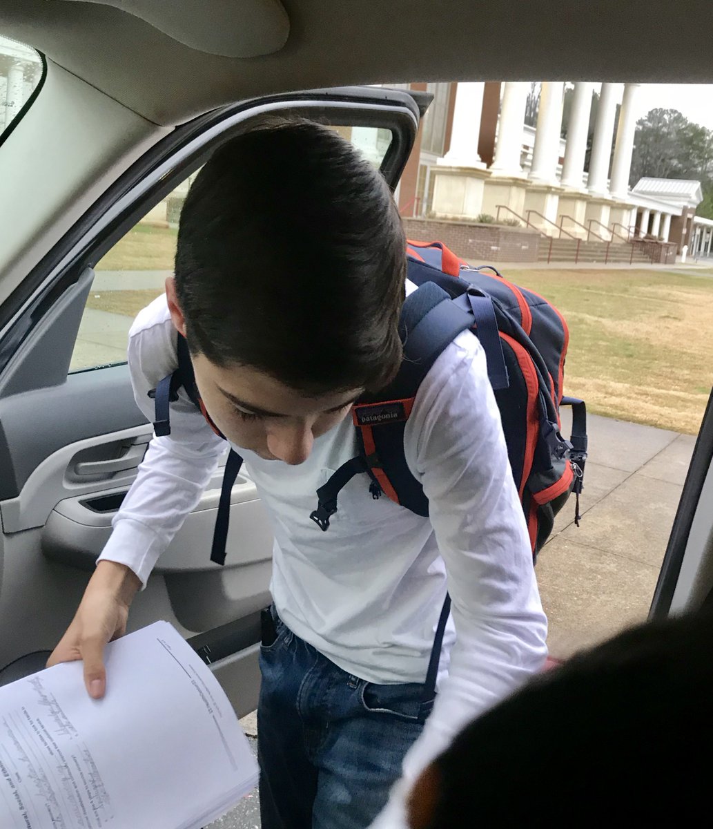 BelleIsle4GA's tweet photo. Just dropped Colton off at school this morning. #DoingDadStuff https://t.co/hdZtmizURp