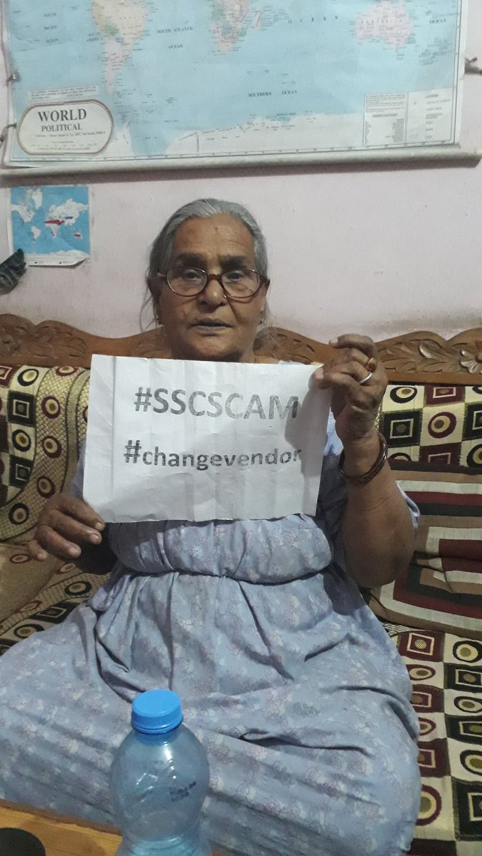 subratagrawal's tweet photo. She is also frustated. While i was studying during my exams, the whole family was forbidden to see tv , and they were completely out of fun. So she is also requesting!!
#sscSCAM https://t.co/t5c5cO8l03