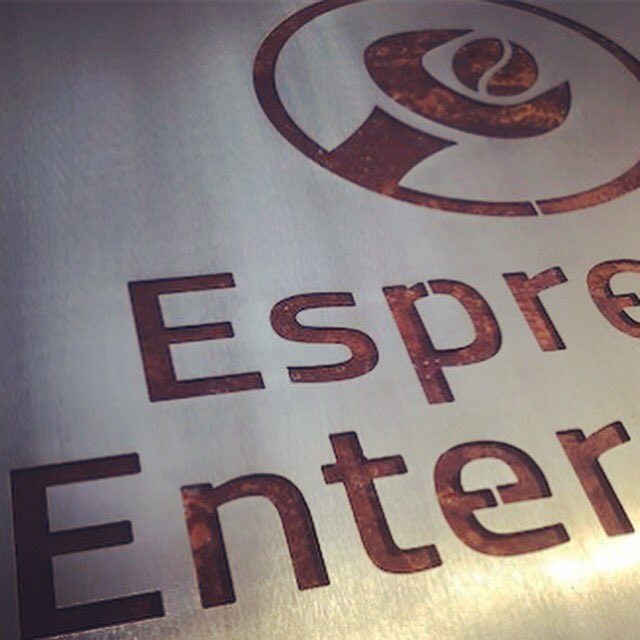 EspressoEnterpr's tweet image. Woohoo! Our new sign is being installed this morning! #wemakecoffeework #coffee #indycoffee #fountainsquareindy #fountainsquare #onpoint4u