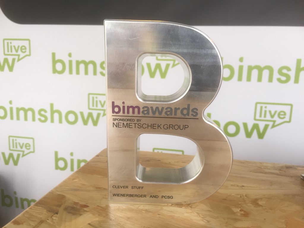 PaulSurin's tweet photo. Well done to everyone involved in the development of the #V3 tool @Brandonwoelfel @wienerbergeruk @PCSG_World @SGThompsonBIM #DigitalTransformation @BIMShowLive #BIMawards https://t.co/cTxl2mY6ih