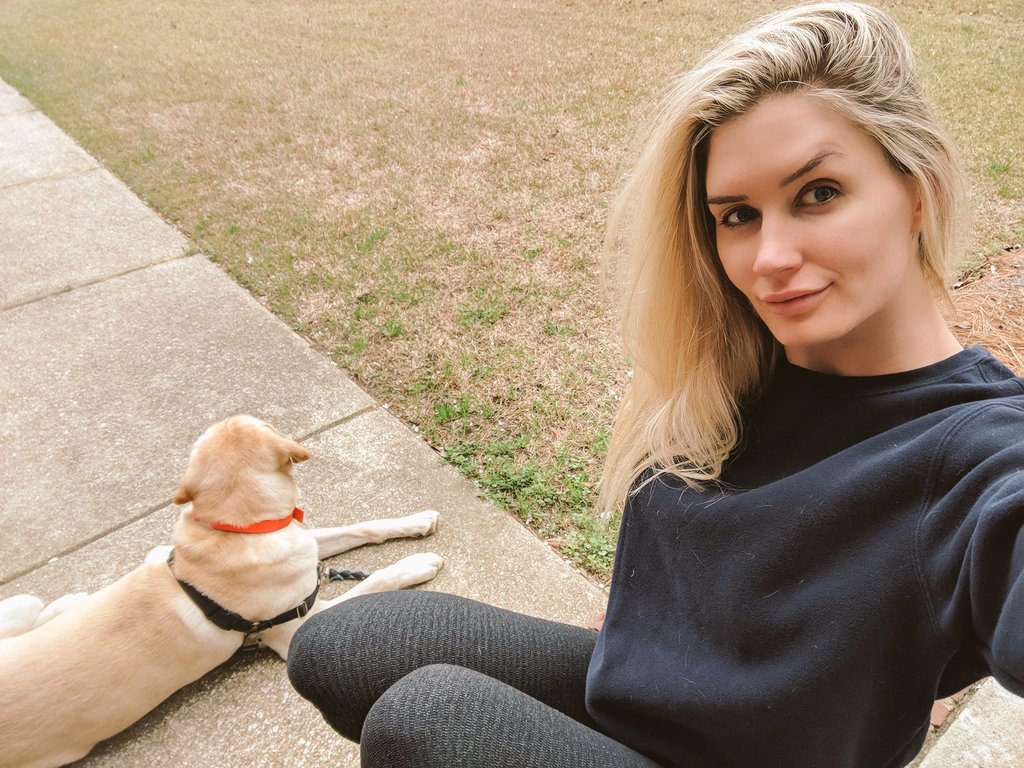 TW Pornstars Morgan Reese. Twitter. Love my walks with this guy, what