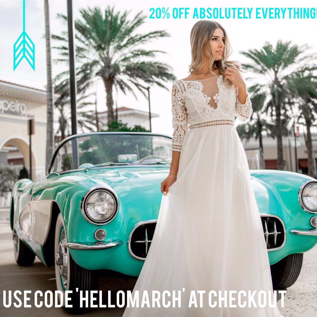 BrookeAndArrow's tweet photo. SALE SALE SALE 🎉🎀🎊 We are kicking our March SALE off early! Starting NOW actually! Use discount code HELLOMARCH at checkout for 20% off absolutely everything on https://t.co/PKRjoafwHm Even off already reduced sale items! Go for it!!!! https://t.co/VBS28mK0MS