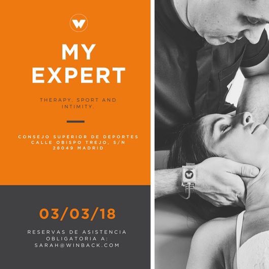 enovisiberica's tweet photo. Si eres usuario de Winback y has reservado YA tu plaza, te esperamos este sábado 3 de marzo en @deportegob @atletismoRFEA para profundizar en los beneficios de la #tecarterapia #Therapy #Sport #Intimity con @DavidSerraFisio @Ignasidc y @Lucia82Tarso #MyExpert @winbackspain https://t.co/tPbbqBqRss