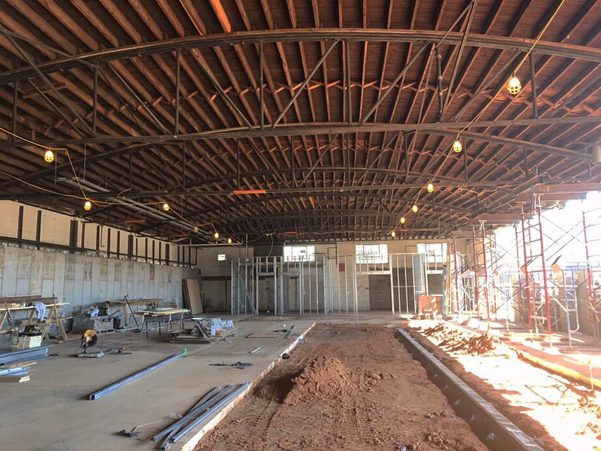 .<a href="/townbrewing/">Town Brewing Co.</a> opens this summer right behind <a href="/RhinoMarketDeli/">Nick Rudenko</a> on West Morehead St.! The 10,600 sq ft space will have an expansive outdoor patio along with a full-service kitchen serving small plates. Check today’s #C5Newsletter for more. 🍺✨📸: IG - kperalta3