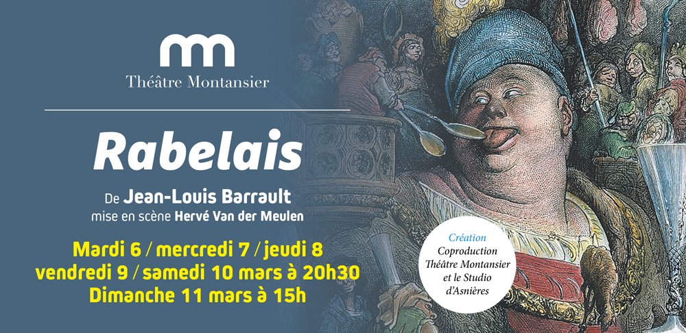 LeMontansier's tweet photo. 🎼Le saviez-vous ?🎼
C'est Marc-Olivier Dupin qui a composé les musiques du RABELAIS, à découvrir au Montansier du 6 au 11 mars ! @MarcDupin 
https://t.co/RX0xLMQZq1 https://t.co/w2zukfGhT0