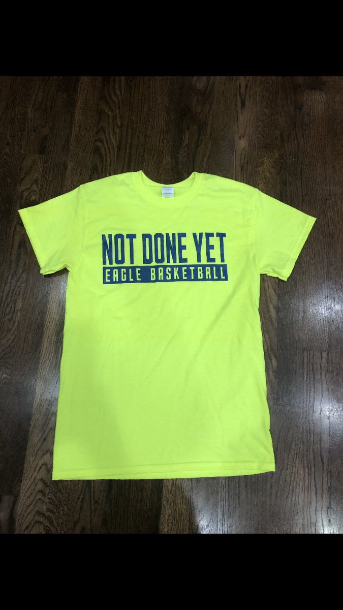 KyleRode's tweet photo. Free t-shirts will be available to the first 100 students at our game tonight @ EKU at 6:30! Come out and support!🏀 #Colossians3:23  @LCAStudentSect1 https://t.co/op1HJKKG2w